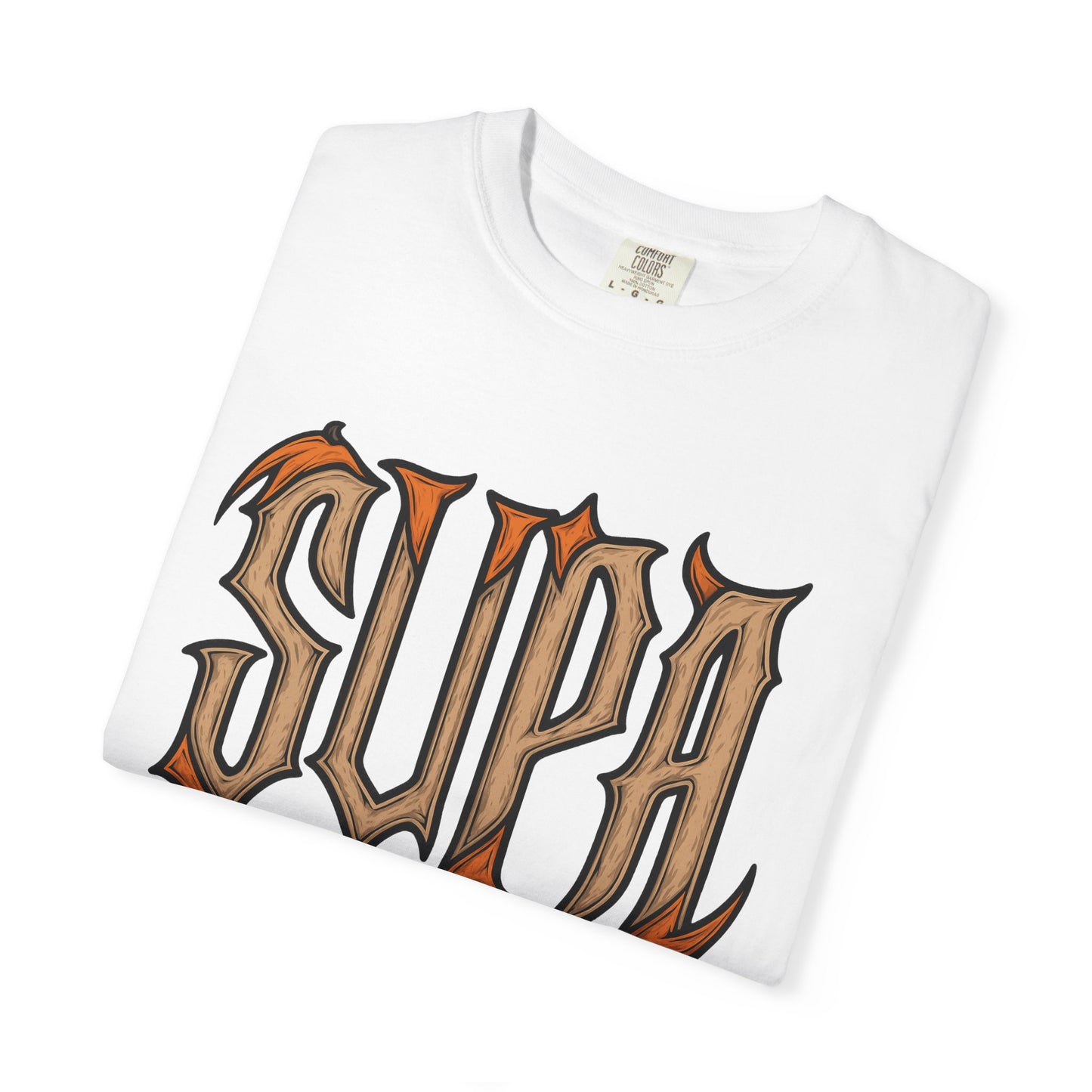 Skull Coffin Tee — Supa Winged Skull Graphic T-Shirt
