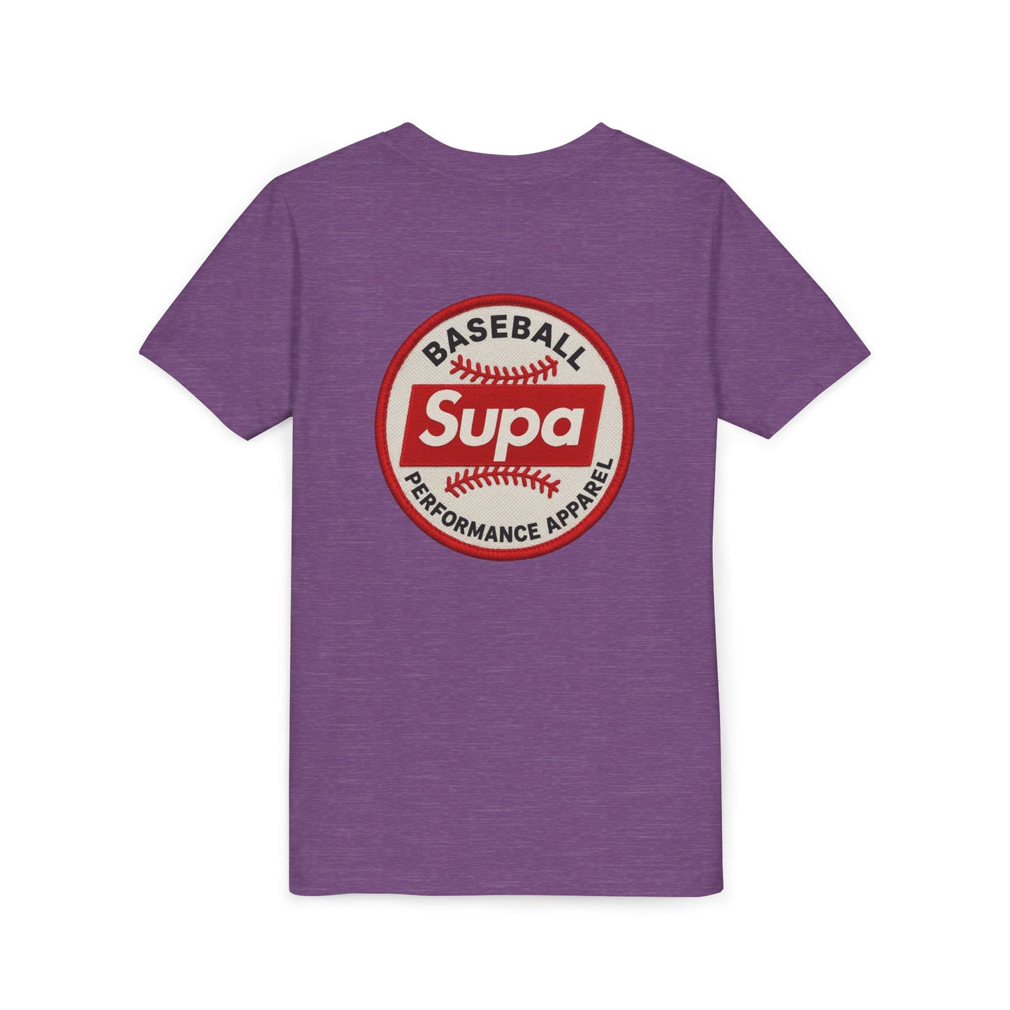 Supa Baseball Youth Tee - Cool Performance Shirt for Young Athletes