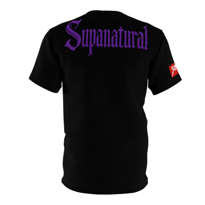 Knight Armor Graphic Tee — Purple Dark Fantasy Sword T‑Shirt