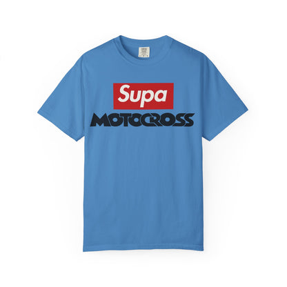 Motocross T-Shirt — "Supa" Logo & Back Graphic (Peace in a Storm)