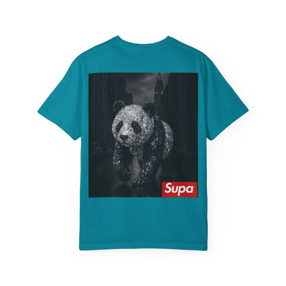 Supa Panda Unisex Garment-Dyed T-Shirt