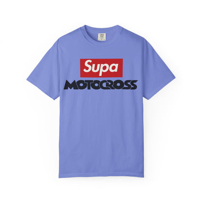 Motocross T-Shirt — "Supa" Logo & Back Graphic (Peace in a Storm)