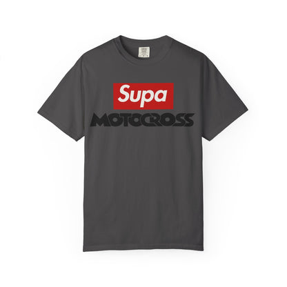 Motocross T-Shirt — "Supa" Logo & Back Graphic (Peace in a Storm)