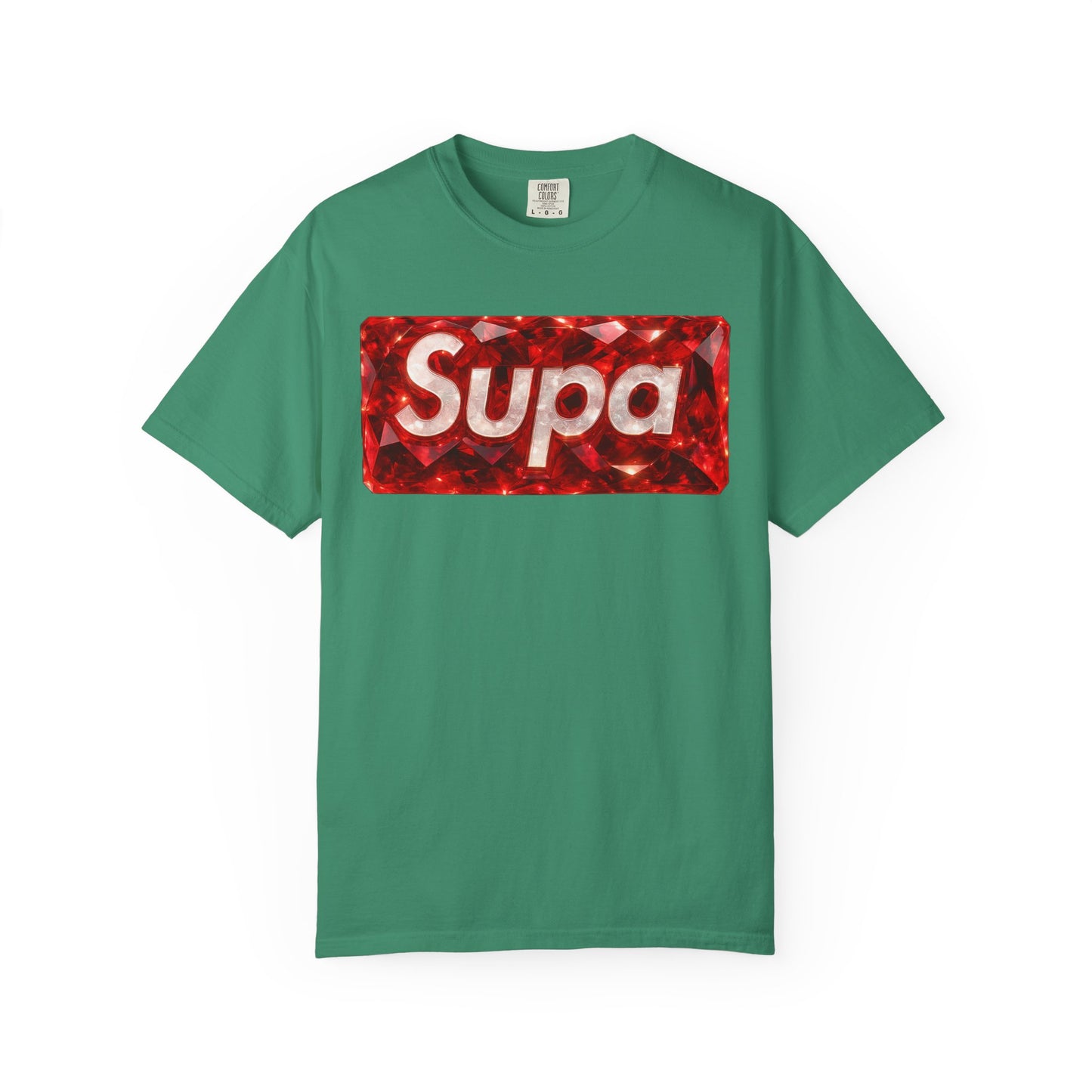 Supa Crystal Skull & Roses T-Shirt