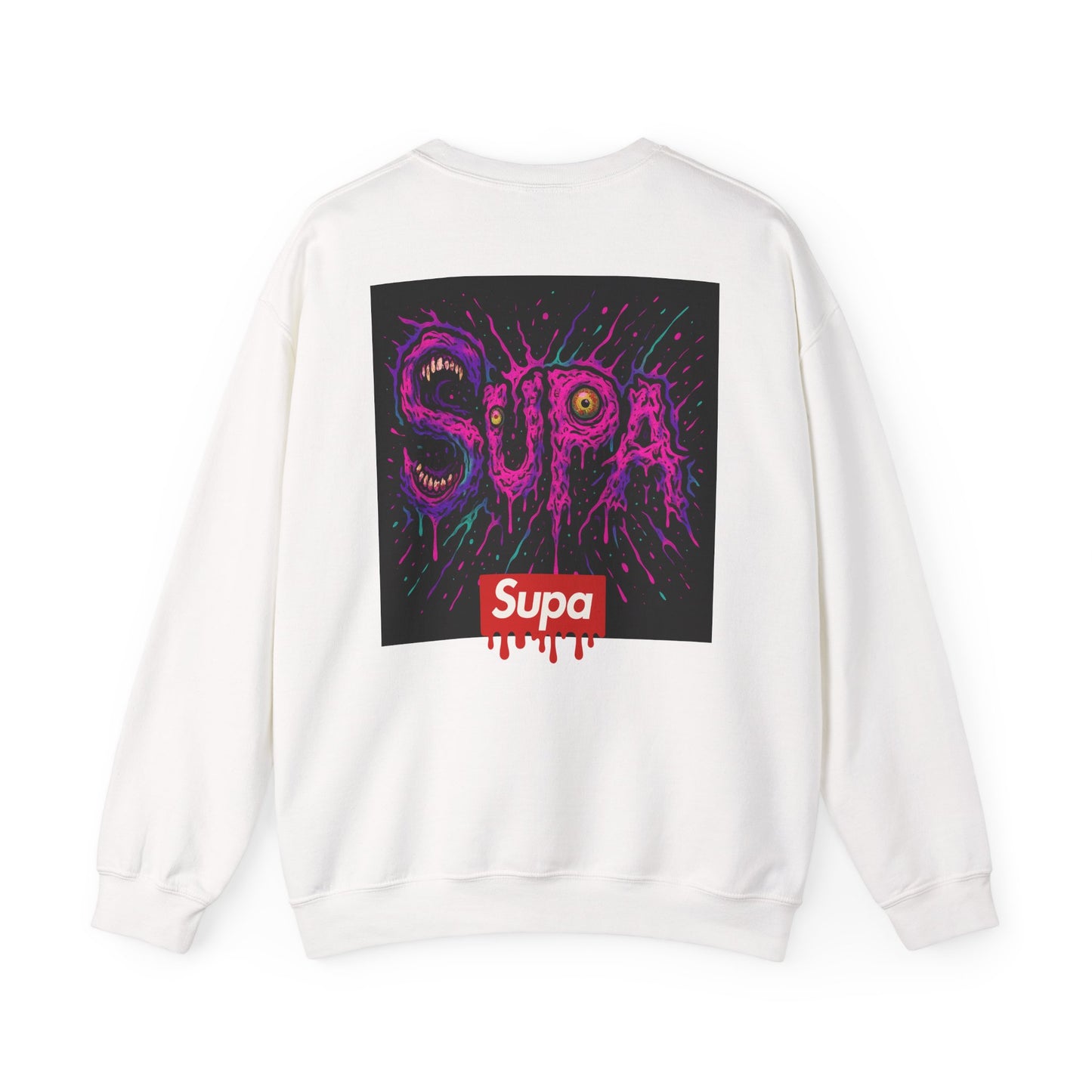 Supa Heavy Blend Crewneck Sweatshirt - Trendy Unisex Fashion