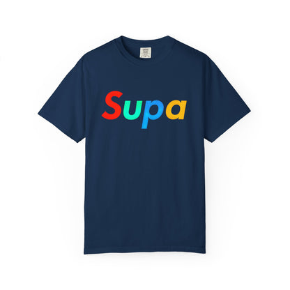 Supa Graphic T-Shirt — 'Stand Out in the Shadows' Colorful Logo Tee