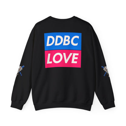 LOVE Diamond Crewneck Sweatshirt — DDBC Logo Graphic Crew