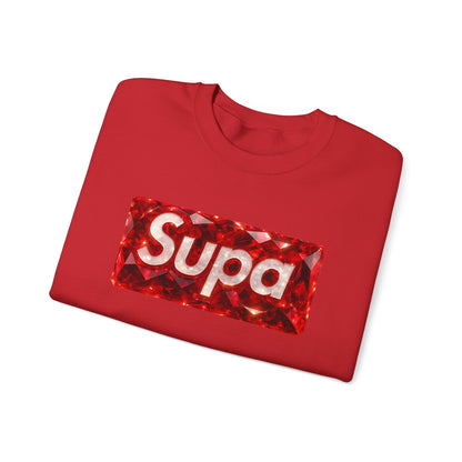 Supa Unisex Crewneck Sweatshirt - Vibrant Graphic Design for Music Lovers
