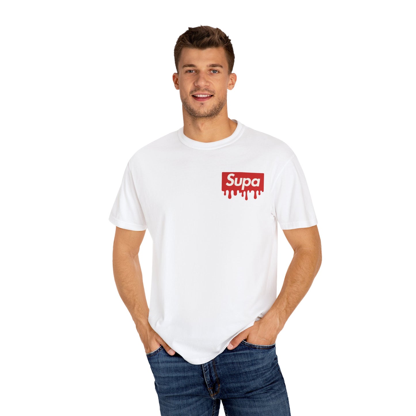 Creative Dripping Text Unisex T-Shirt