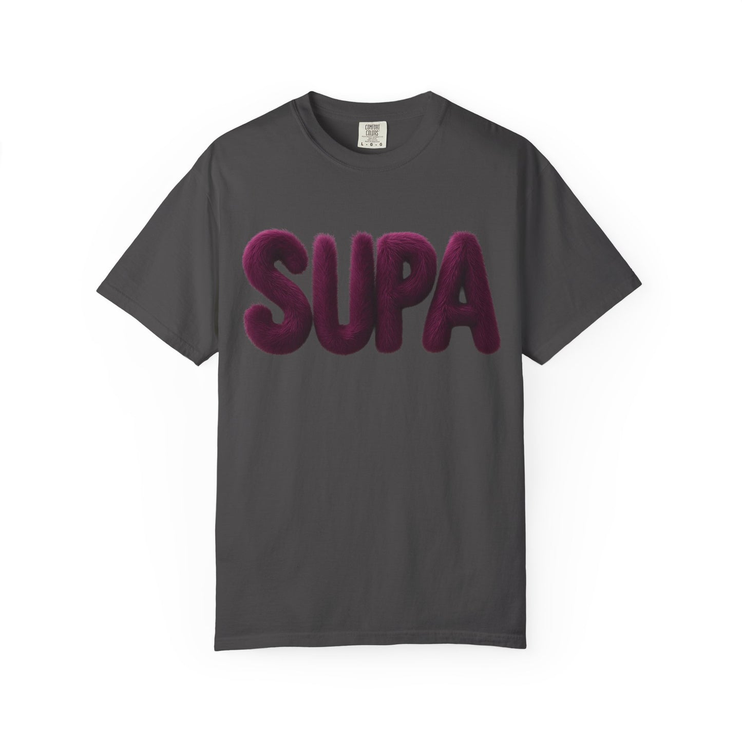 Supa Fox T-Shirt — Graphic Streetwear Tee with Purple Fox Back Print