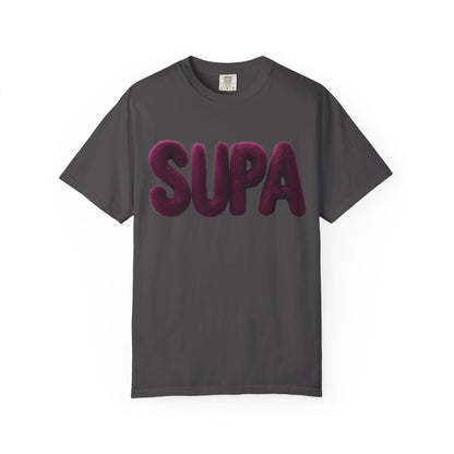 Supa Fox T-Shirt — Graphic Streetwear Tee with Purple Fox Back Print