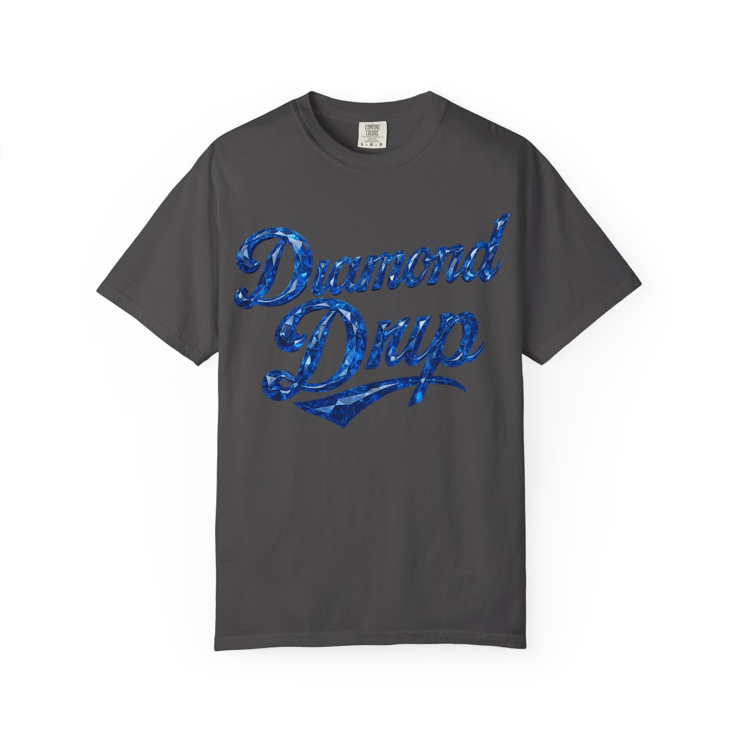 Diamond Drip T-Shirt — Graphic Tee with Melting Diamond & DDBC Logo