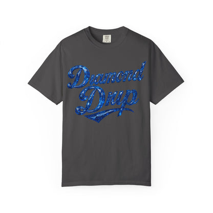 Diamond Drip T-Shirt — Graphic Tee with Melting Diamond & DDBC Logo