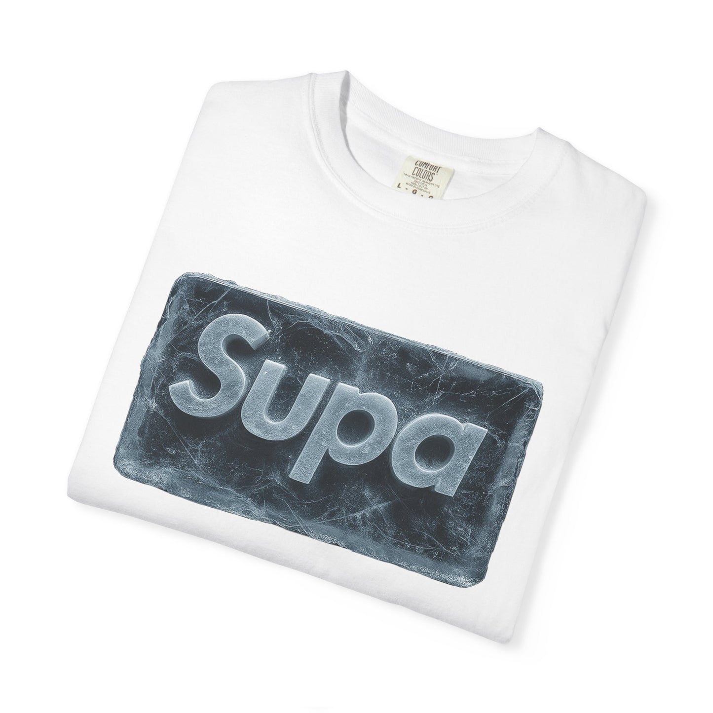 Supa Mountain Graphic T‑Shirt — Scenic Photo Backprint