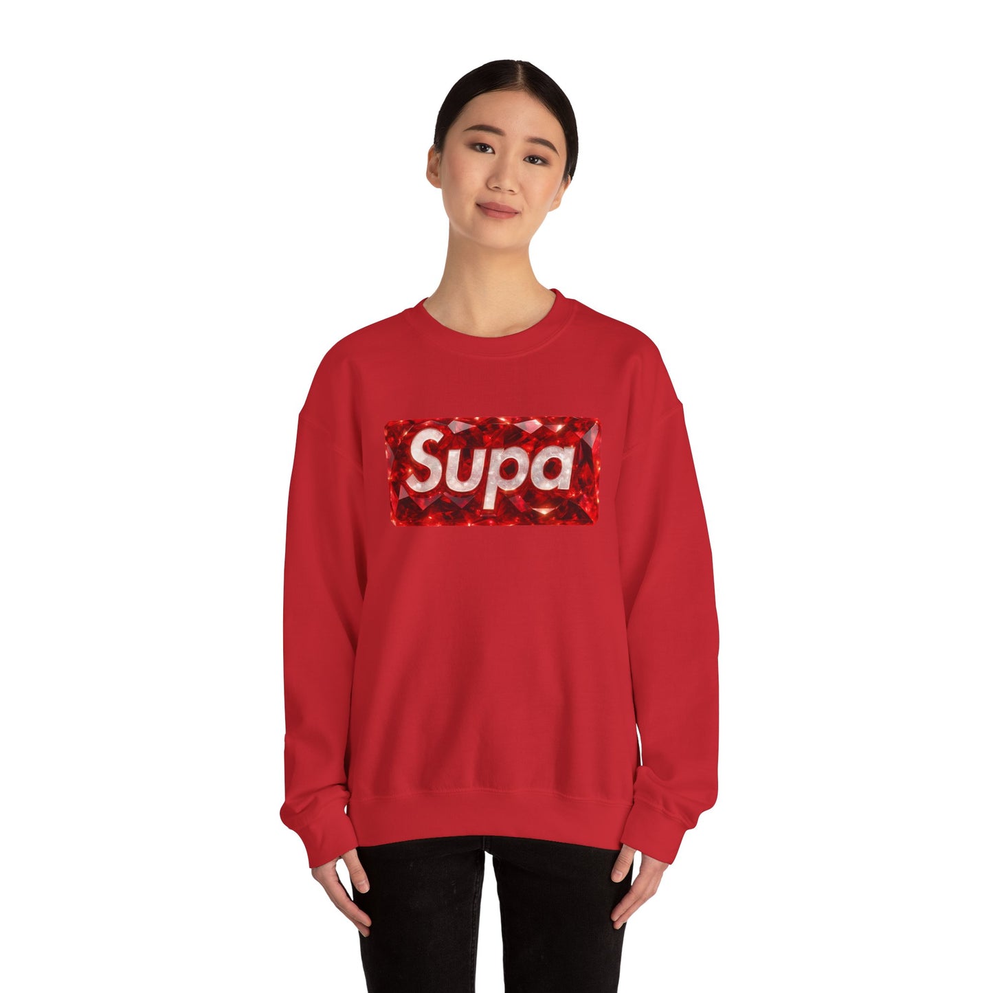 Supa Unisex Crewneck Sweatshirt - Vibrant Graphic Design for Music Lovers