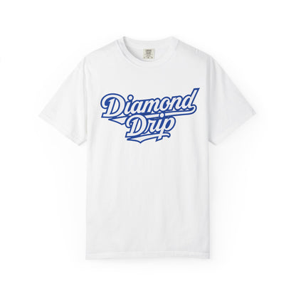Diamond Drip T-Shirt — Dripping Blue Diamond Graphic Tee