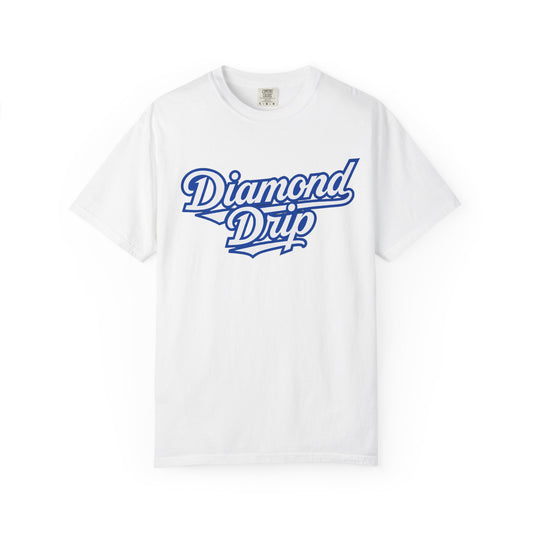 Diamond Drip T-Shirt — Dripping Blue Diamond Graphic Tee
