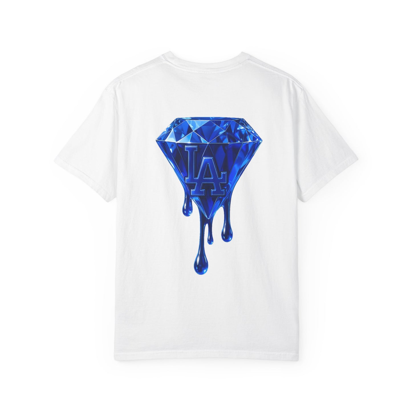 Diamond Drip T-Shirt — Dripping Blue Diamond Graphic Tee