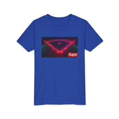Neon Vibe Youth Tee with Supa Graphic