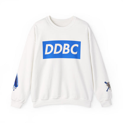 Crewneck Sweatshirt — DDBC Blue Logo Diamond Crewneck
