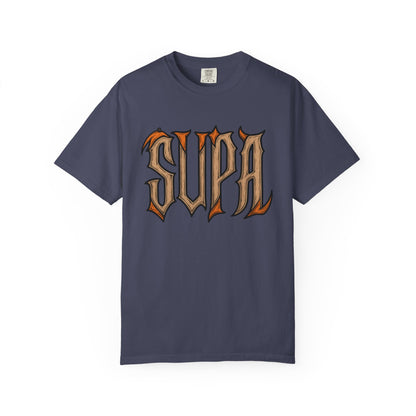 Skull Coffin Tee — Supa Winged Skull Graphic T-Shirt