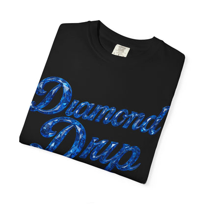 Diamond Drip T-Shirt — Graphic Tee with Melting Diamond & DDBC Logo