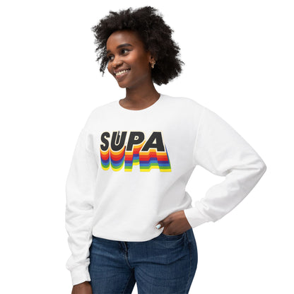 Supa Rainbow Crewneck Sweatshirt