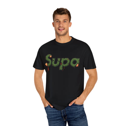 Supa Panda Graphic T-Shirt — Streetwear Tee with 'Supa' Drippy Logo