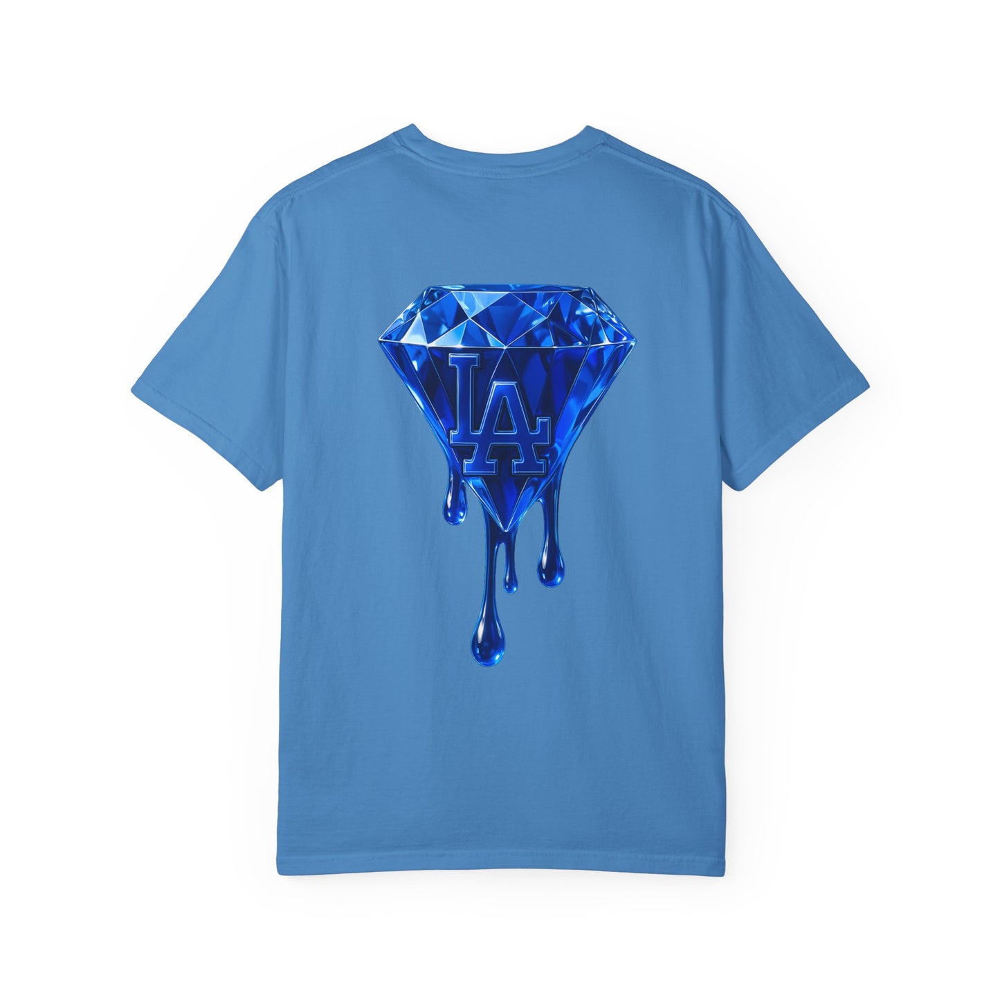 Diamond Drip T-Shirt — Dripping Blue Diamond Graphic Tee