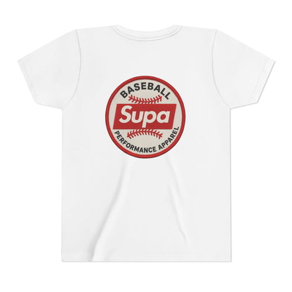 Supa Baseball Youth Tee - Cool Performance Shirt for Young Athletes