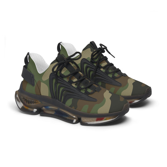 Camo Mesh Sneakers — Lightweight Women's Athletic Fashion Shoes