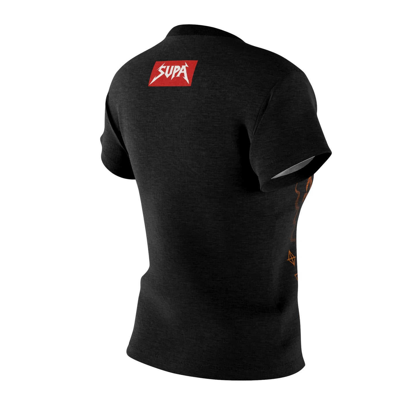 Supanatural Skull Flame Women's Tee - Gothic Horror All-Over Print