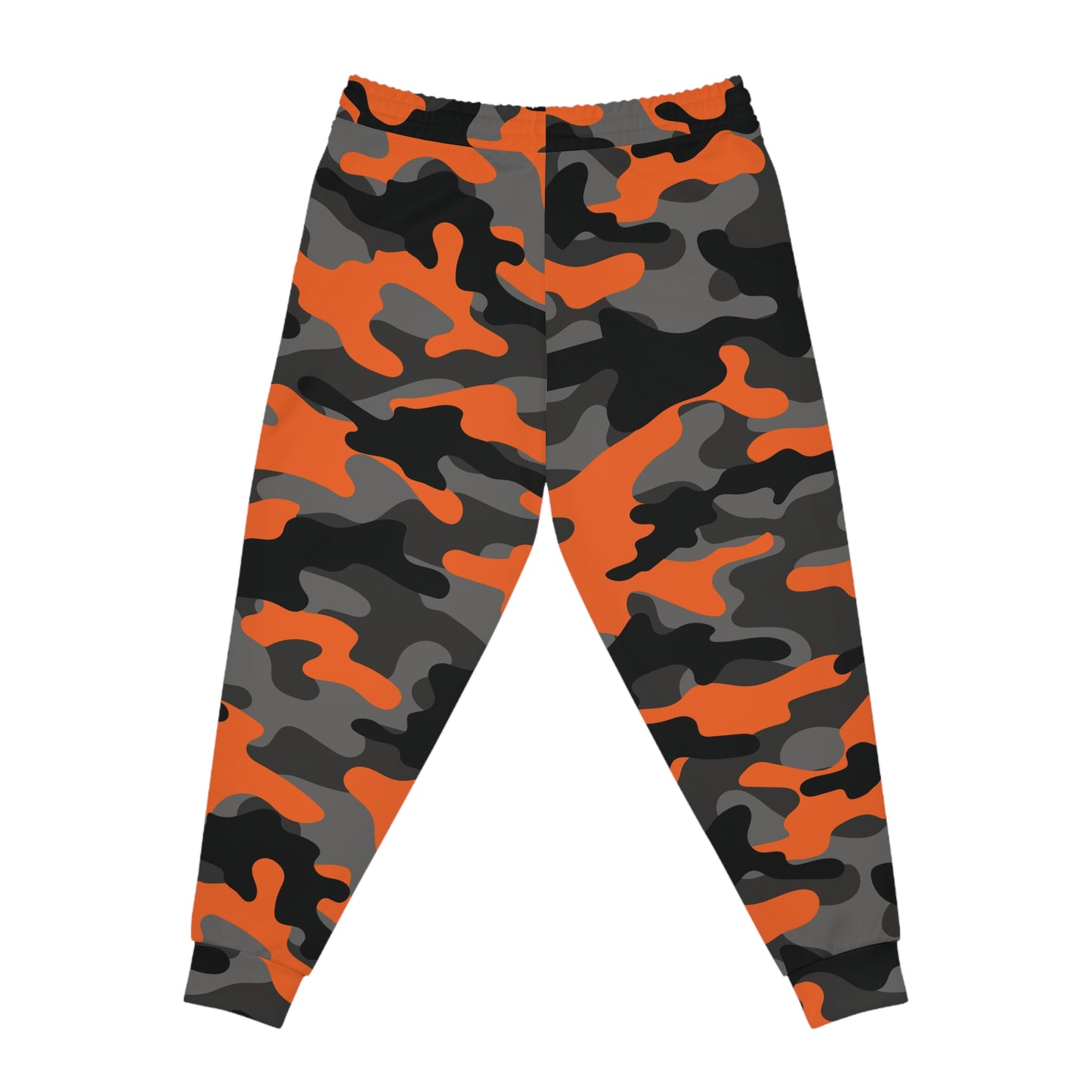 Orange Camo Athletic Joggers — 'Supa' Streetwear Sweatpants