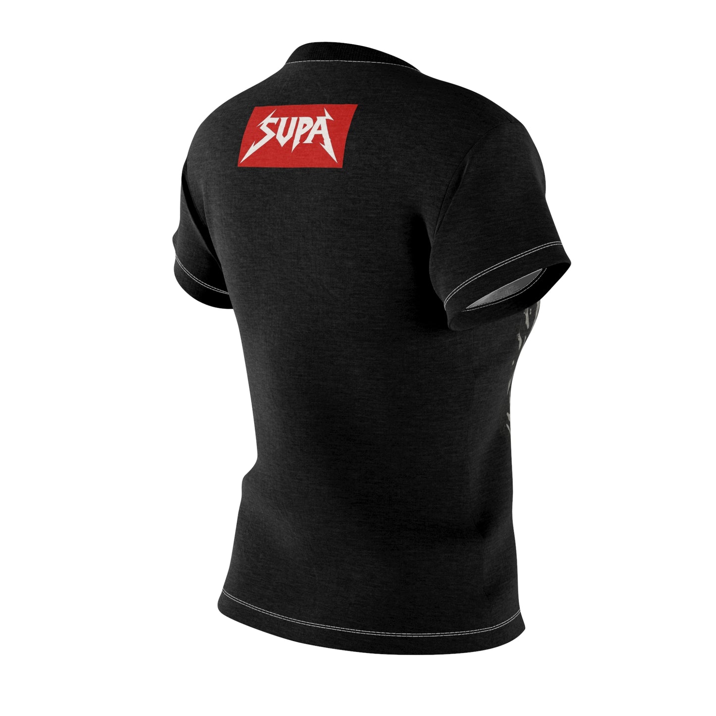 SUPAnatural Skull Women's Tee — Gothic Skull Graphic All-Over Print