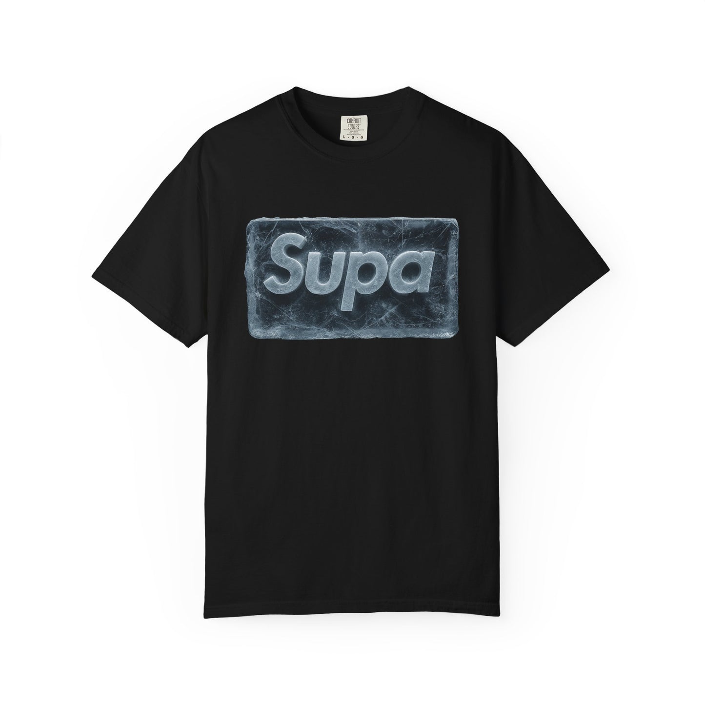 Supa Mountain Graphic T‑Shirt — Scenic Photo Backprint
