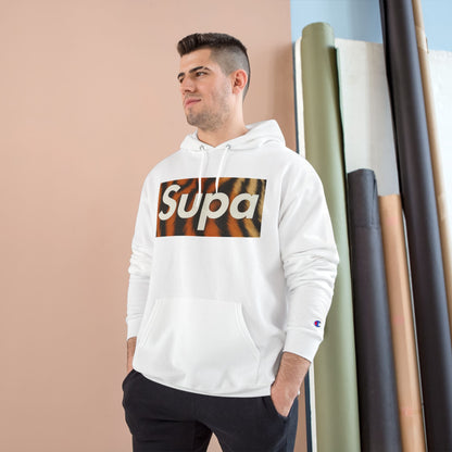 Supa Champion Hoodie - Stylish Tiger Graphic Sweatshirt