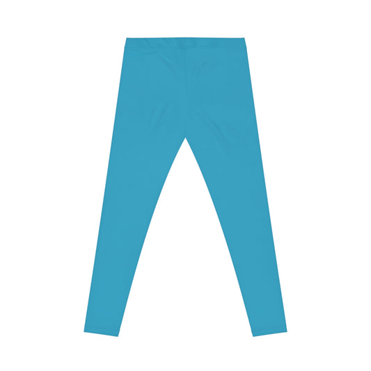 Aqua 'Supa' Logo Leggings — Women's Casual High-Waist Activewear