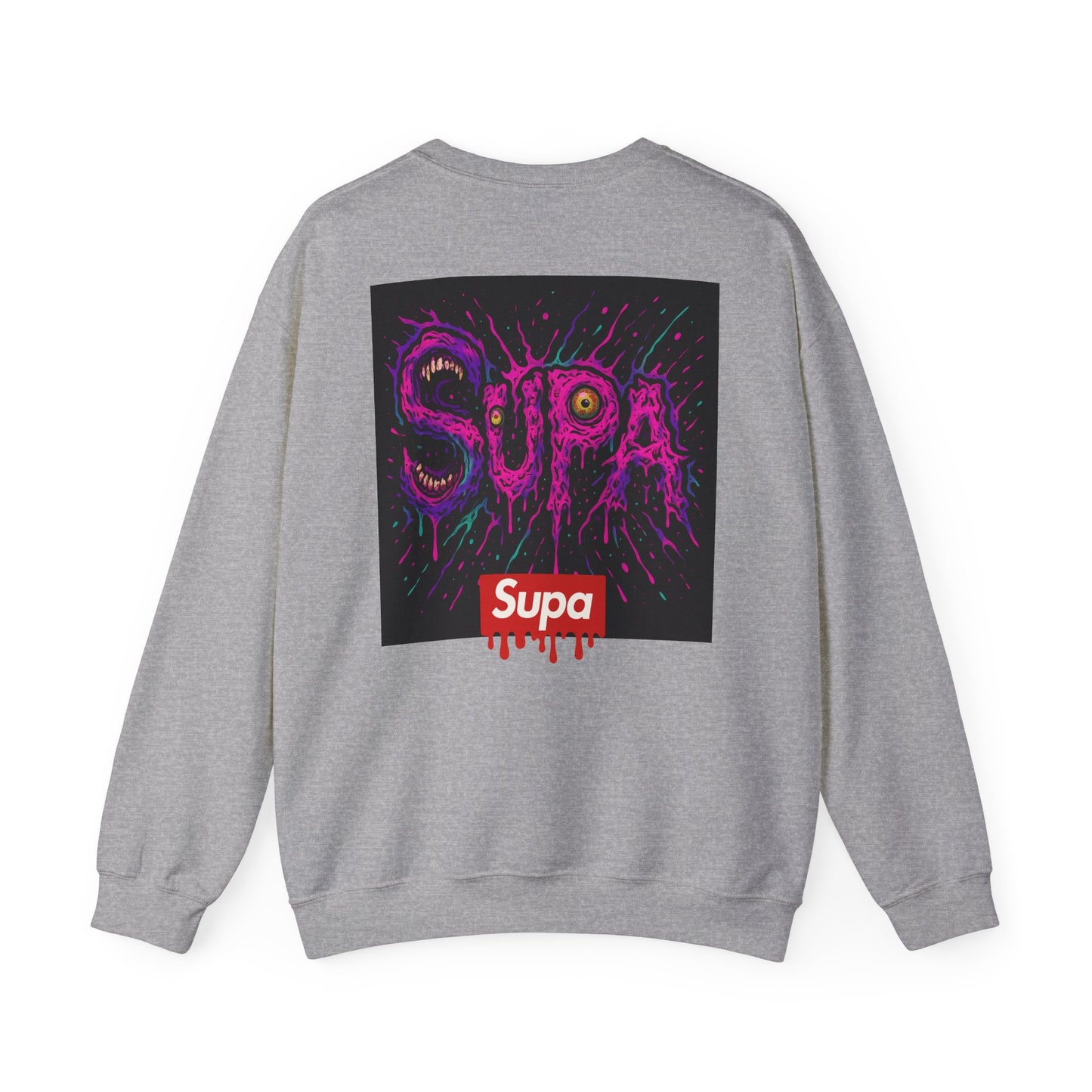 Supa Heavy Blend Crewneck Sweatshirt - Trendy Unisex Fashion