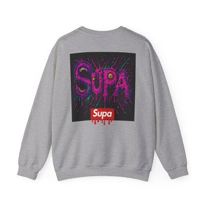Supa Heavy Blend Crewneck Sweatshirt - Trendy Unisex Fashion