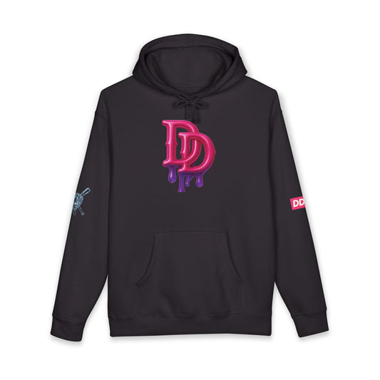 Drip Diamond Hoodie — Graphic Dripping DD Logo Pullover