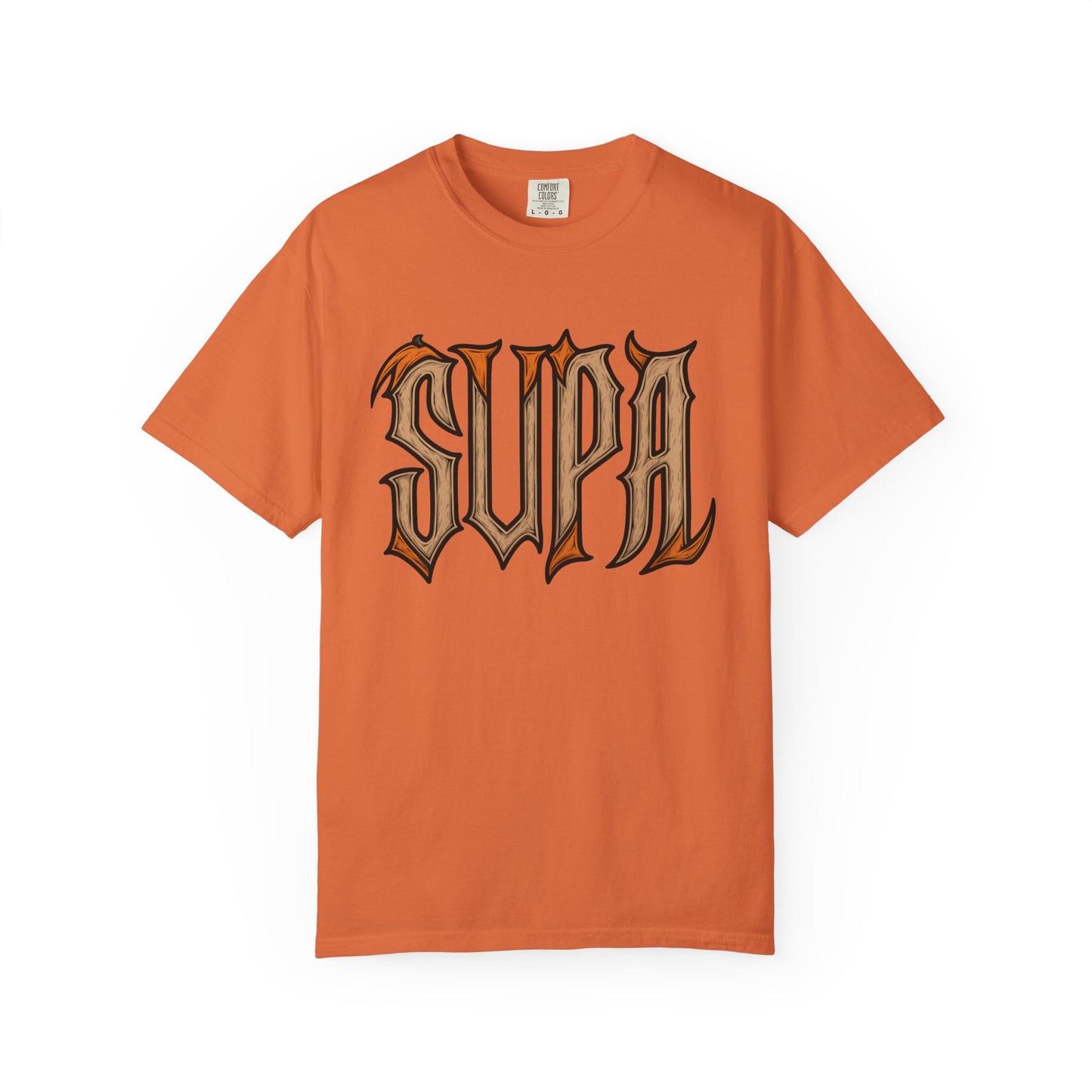 Skull Coffin Tee — Supa Winged Skull Graphic T-Shirt