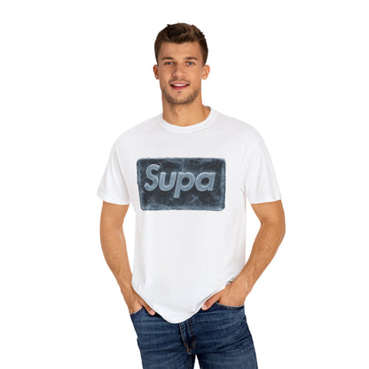 Supa Mountain Graphic T‑Shirt — Scenic Photo Backprint