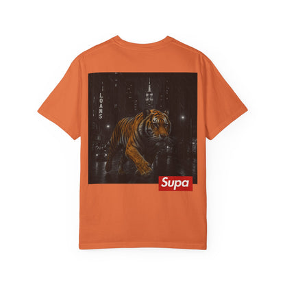 Supa Tiger Unisex Garment-Dyed T-Shirt