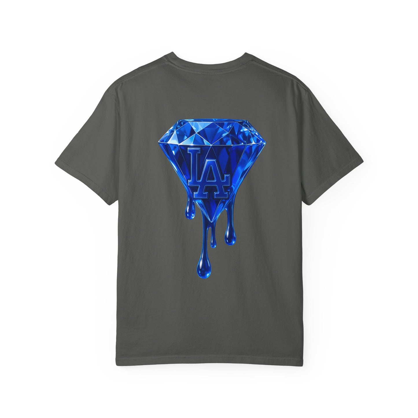 Diamond Drip T-Shirt — Dripping Blue Diamond Graphic Tee