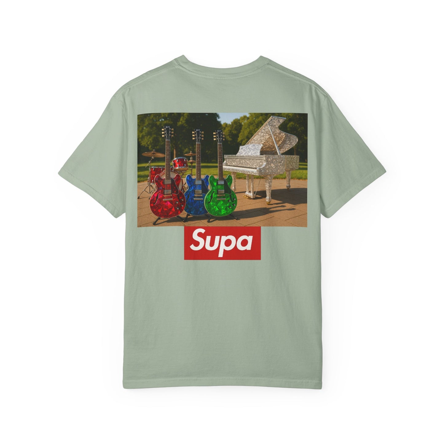 Musical Vibes Unisex T-Shirt - 'Supa' Graphic Design