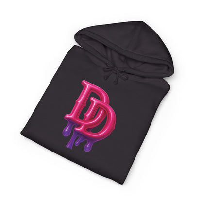 Drip Diamond Hoodie — Graphic Dripping DD Logo Pullover