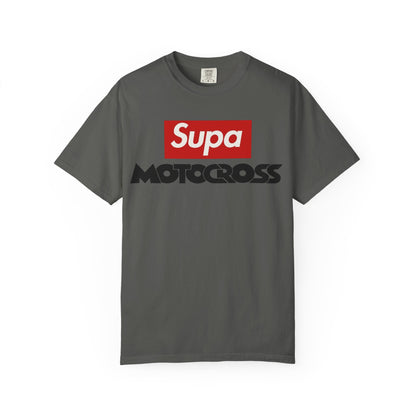 Motocross T-Shirt — "Supa" Logo & Back Graphic (Peace in a Storm)