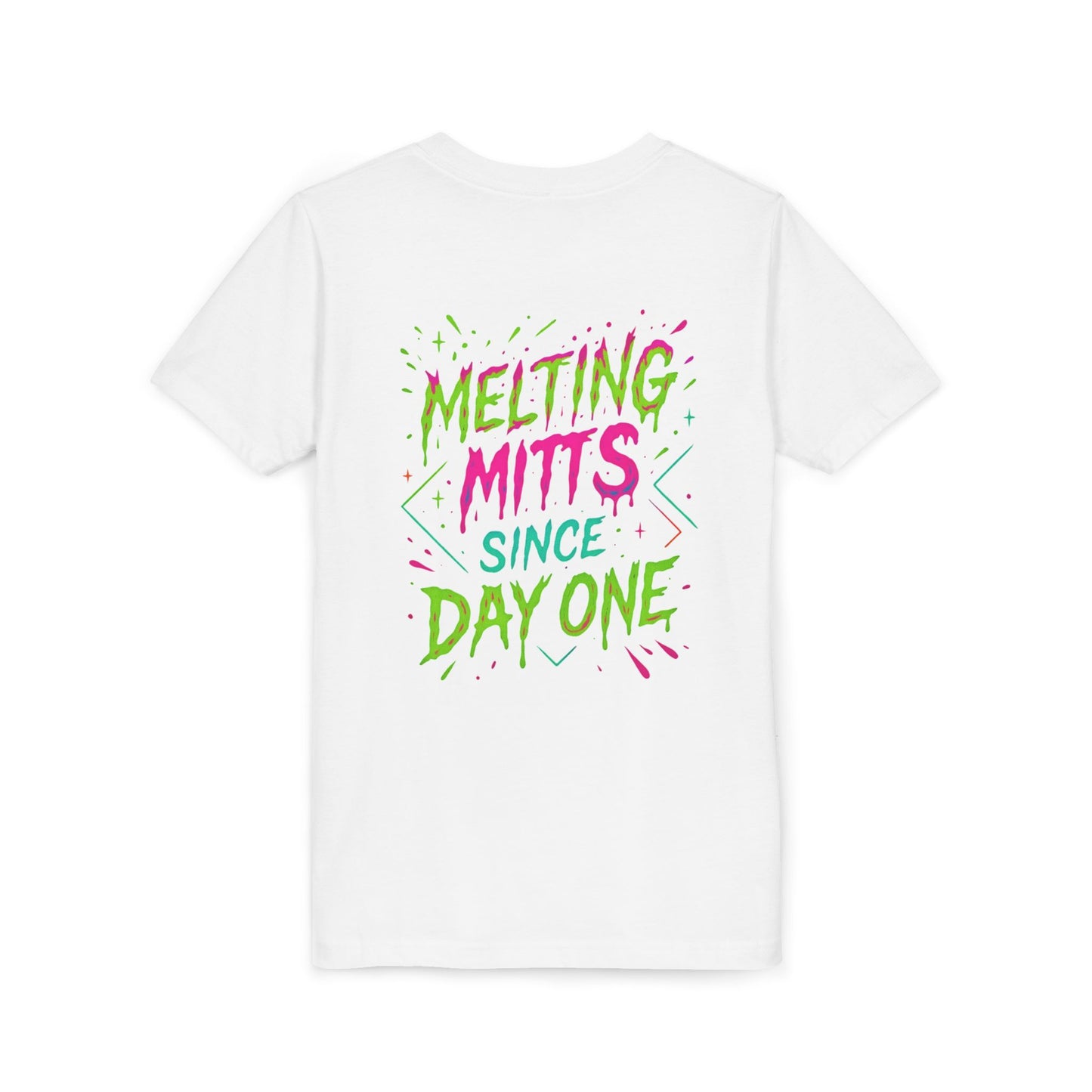 Youth Short Sleeve Tee - Diamond Drip Baseball & Melting Mitts Since Day One