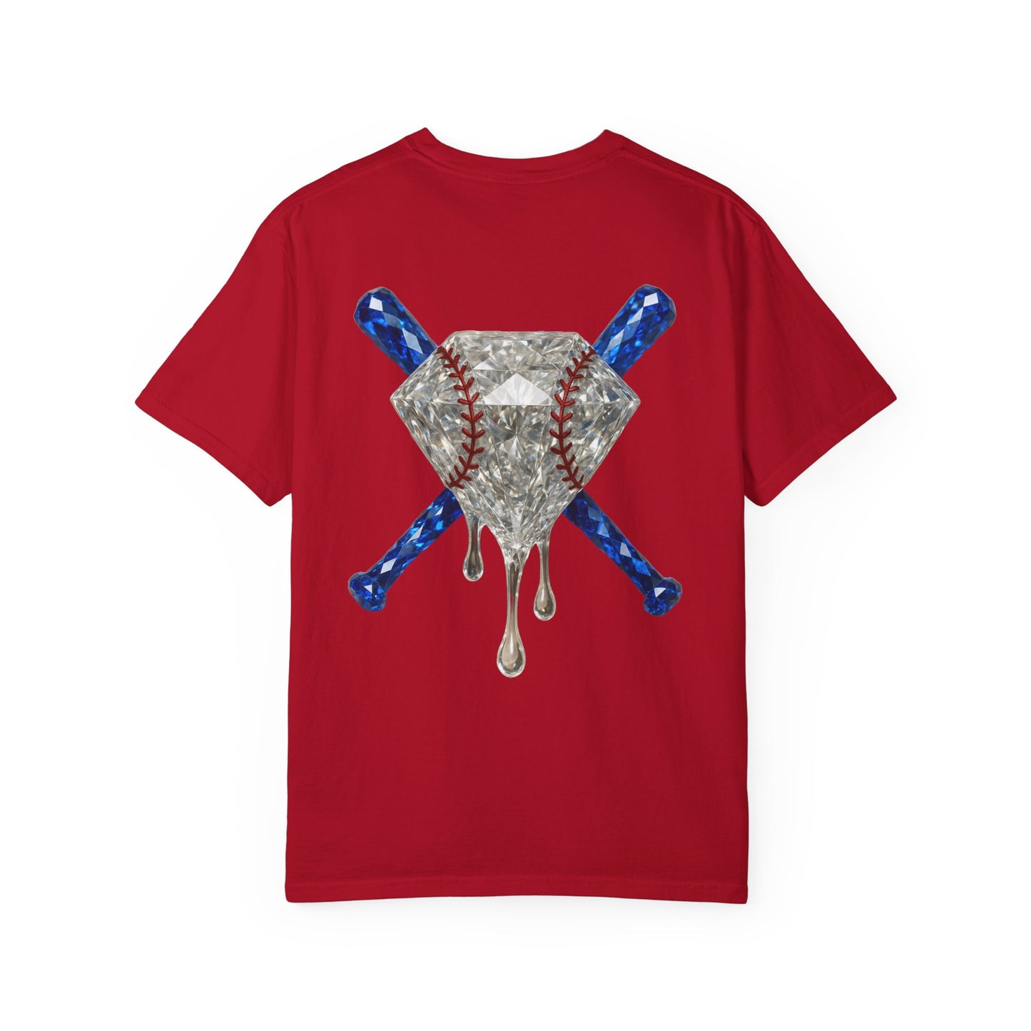 Diamond Drip Baseball T-Shirt