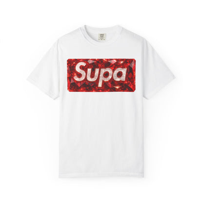 Supa Crystal Skull & Roses T-Shirt